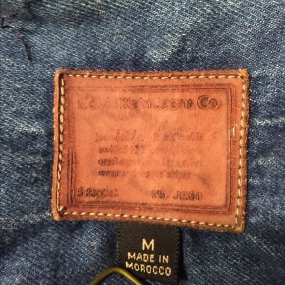 Calvin Klein Women's Jean Jacket size M - Picture 4 of 8